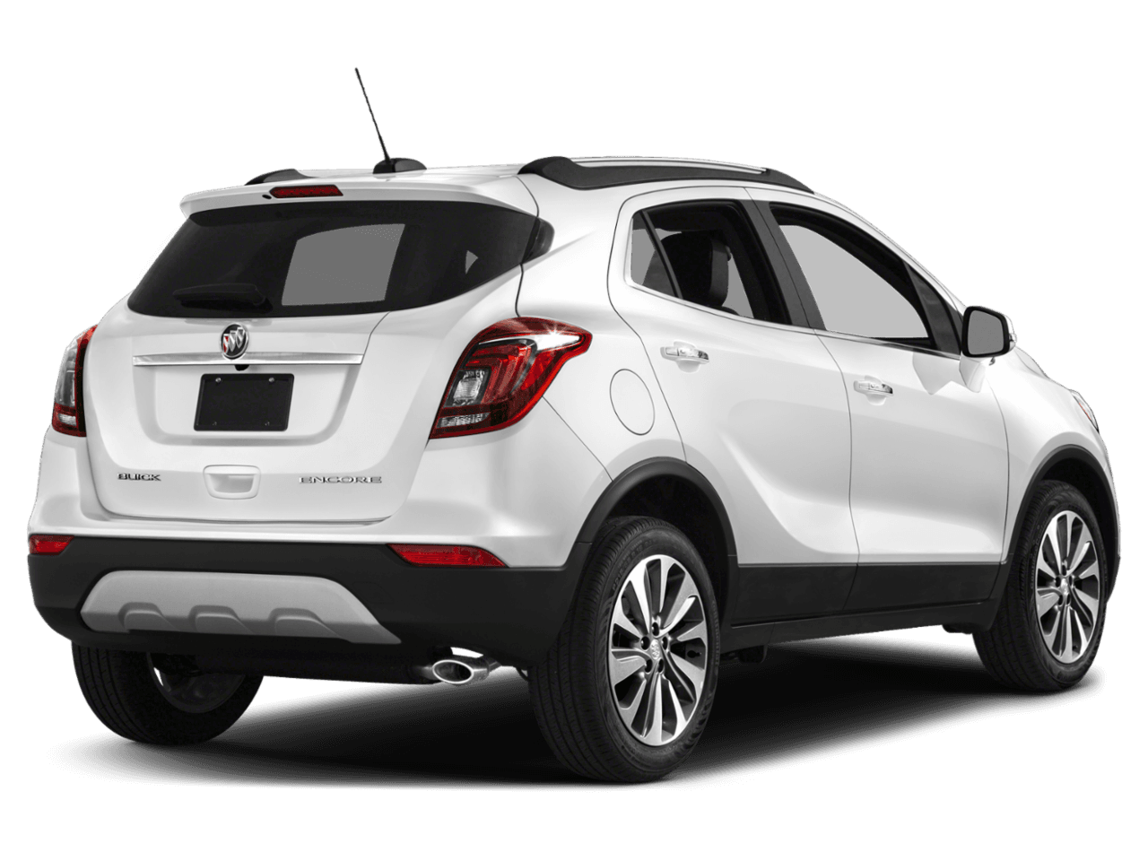 2018 Buick Encore Preferred - Rear 3/4, facing to the right