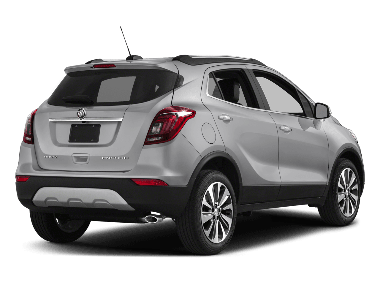 2018 Buick Encore Preferred II - Rear 3/4, facing to the right