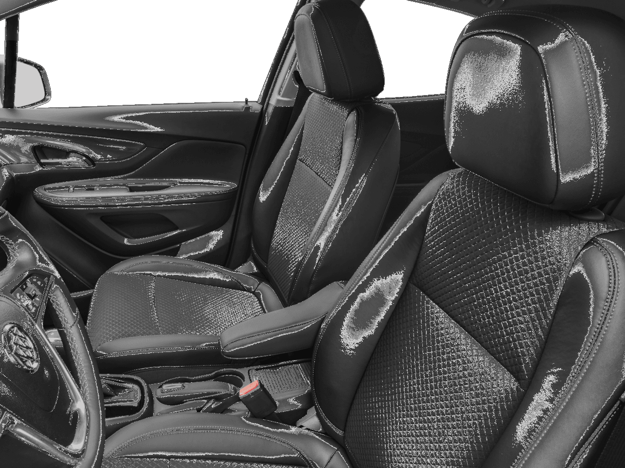 2018 Buick Encore Preferred II - Interior Driver's Side with Door Open, Front Seat Feature