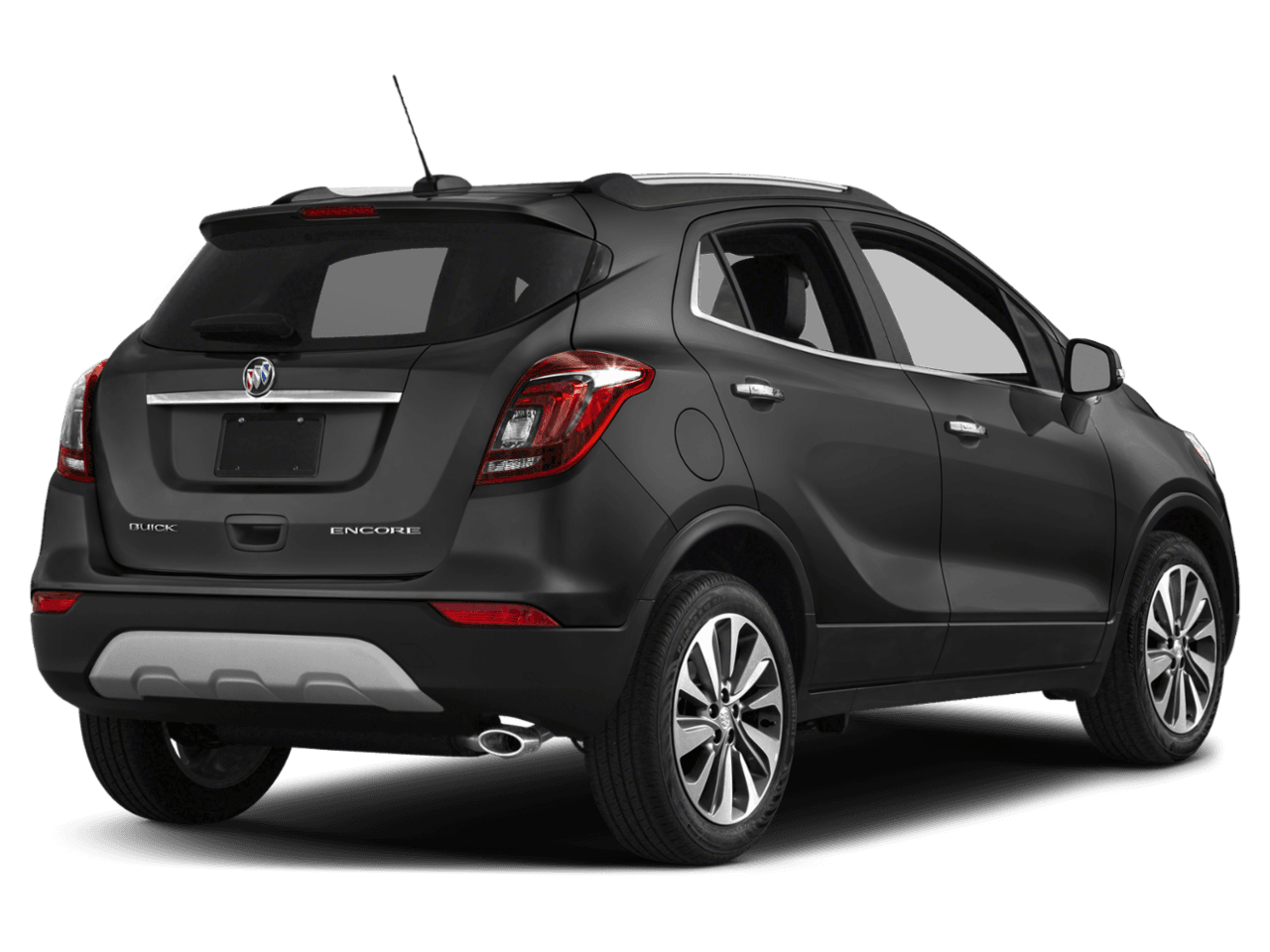 2018 Buick Encore Preferred II - Rear 3/4, facing to the right