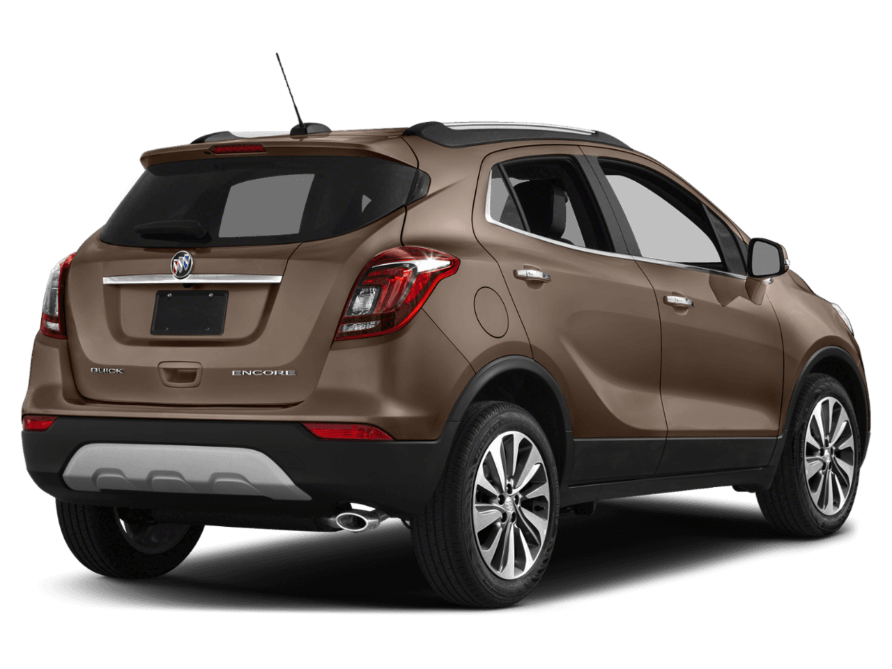 2018 Buick Encore Preferred II - Rear 3/4, facing to the right