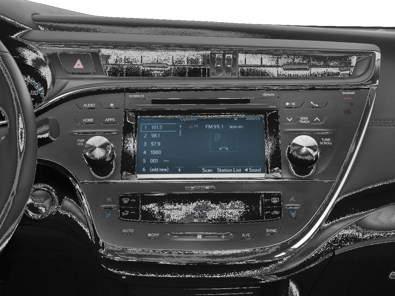 2018 Toyota Avalon XLE Plus - Interior Stereo System