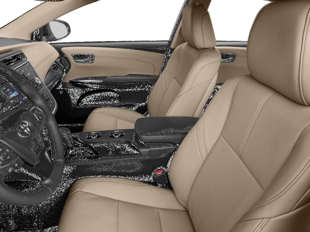 2018 Toyota Avalon Limited - Interior Driver's Side with Door Open, Front Seat Feature