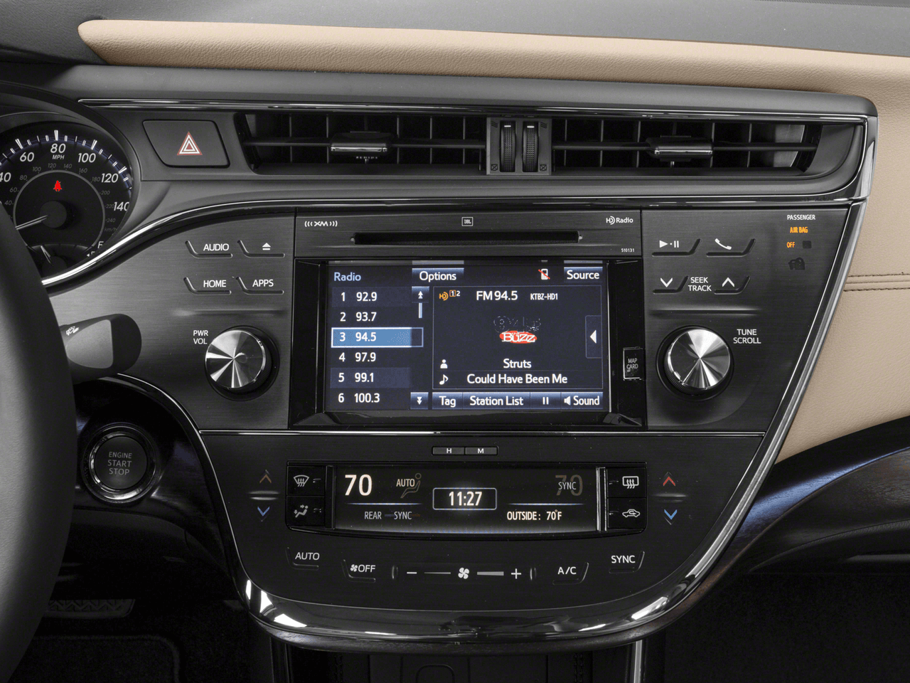 2018 Toyota Avalon Limited - Interior Stereo System