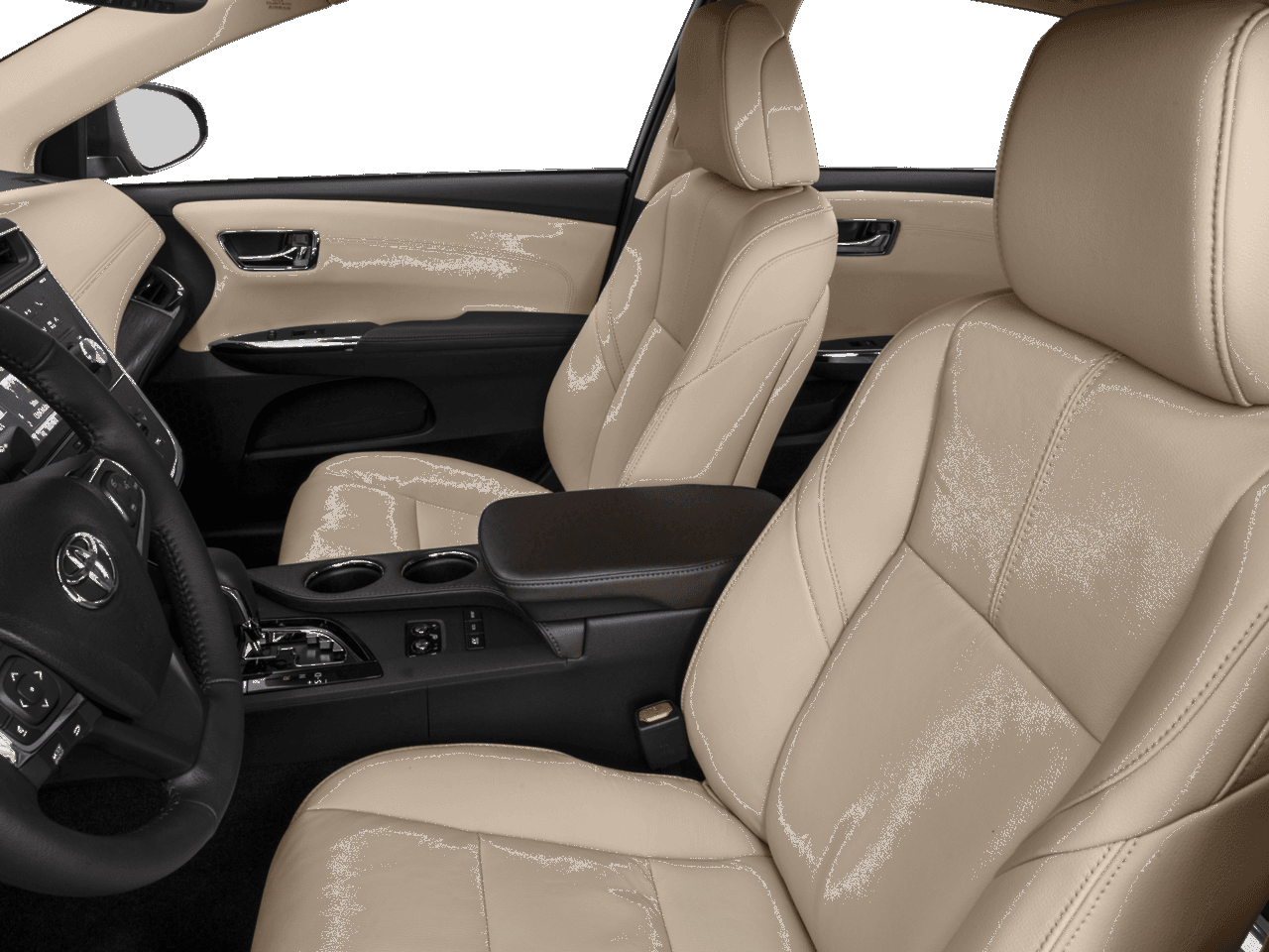 2018 Toyota Avalon Hybrid XLE Premium - Interior Driver's Side with Door Open, Front Seat Feature