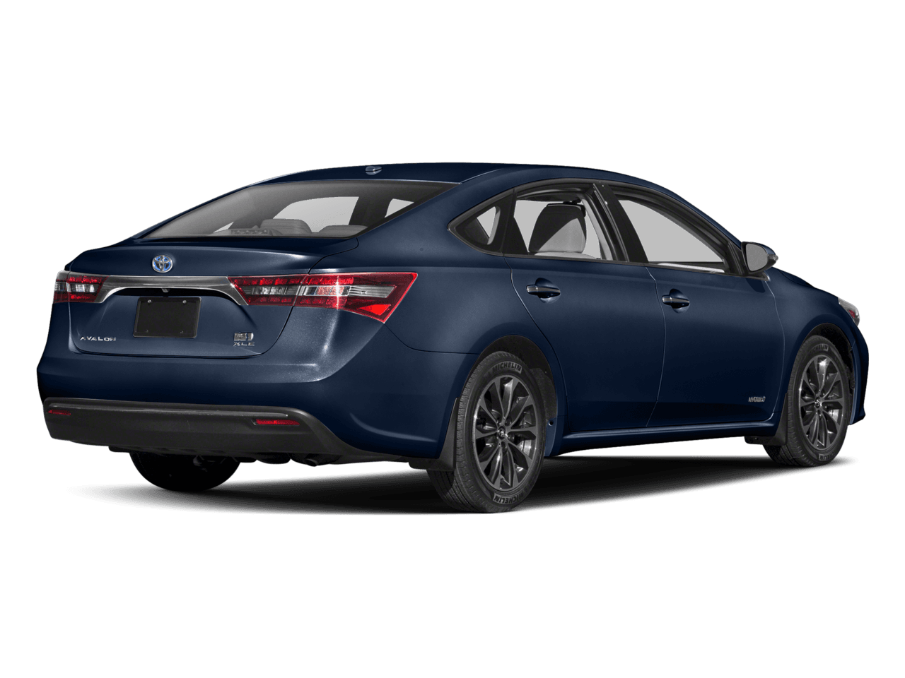2018 Toyota Avalon Hybrid XLE Premium - Rear 3/4, facing to the right