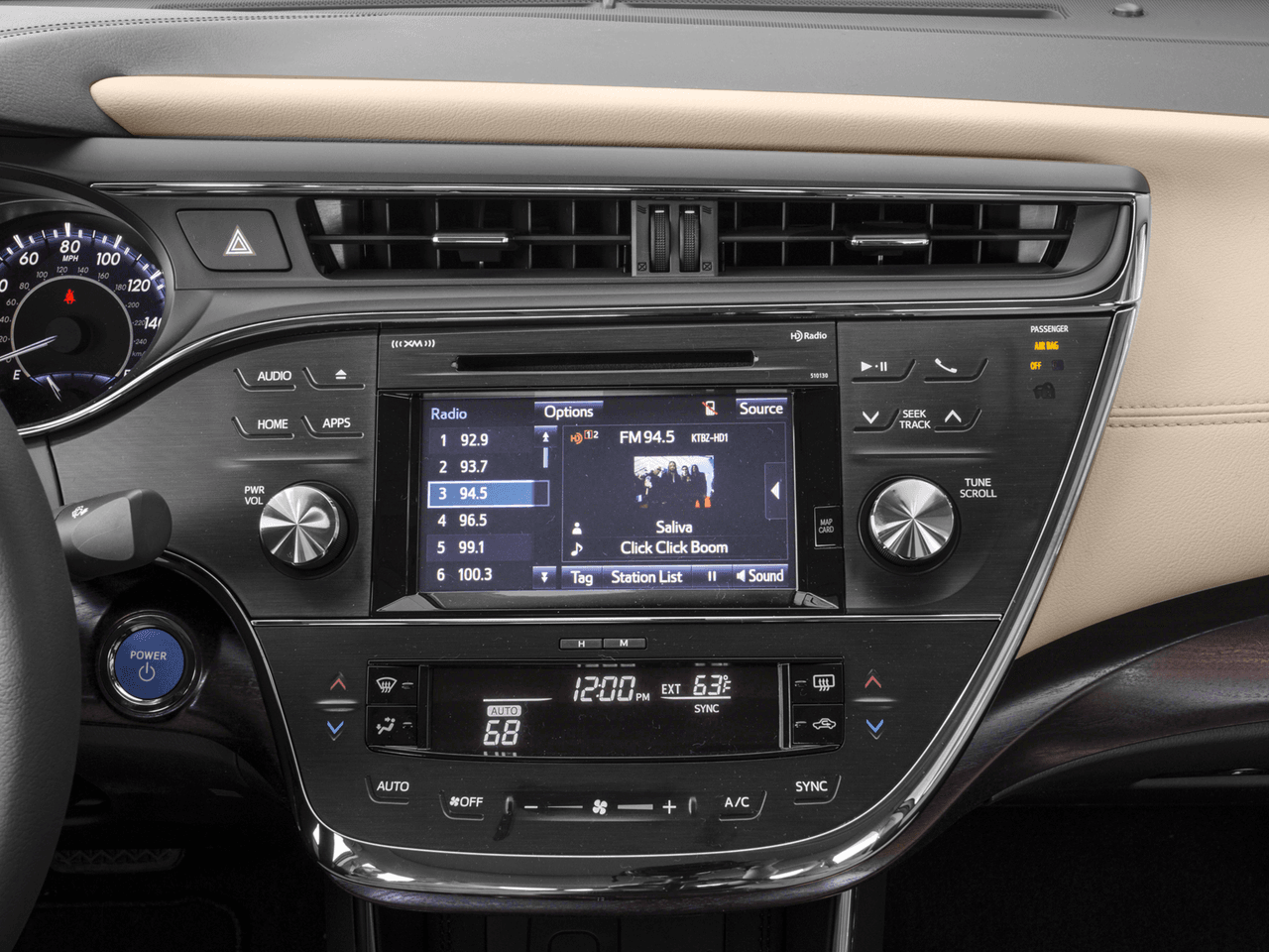 2018 Toyota Avalon Hybrid XLE Premium - Interior Stereo System