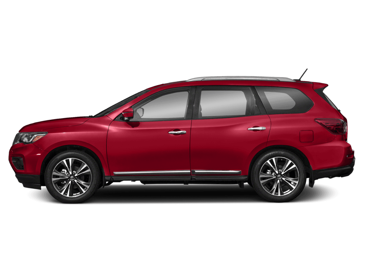 2018 Nissan Pathfinder Platinum - Profile, facing to the left
