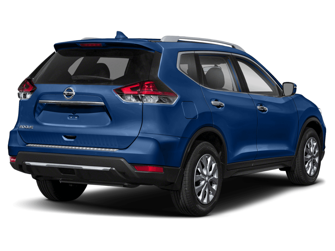 2018 Nissan Rogue S - Rear 3/4, facing to the right