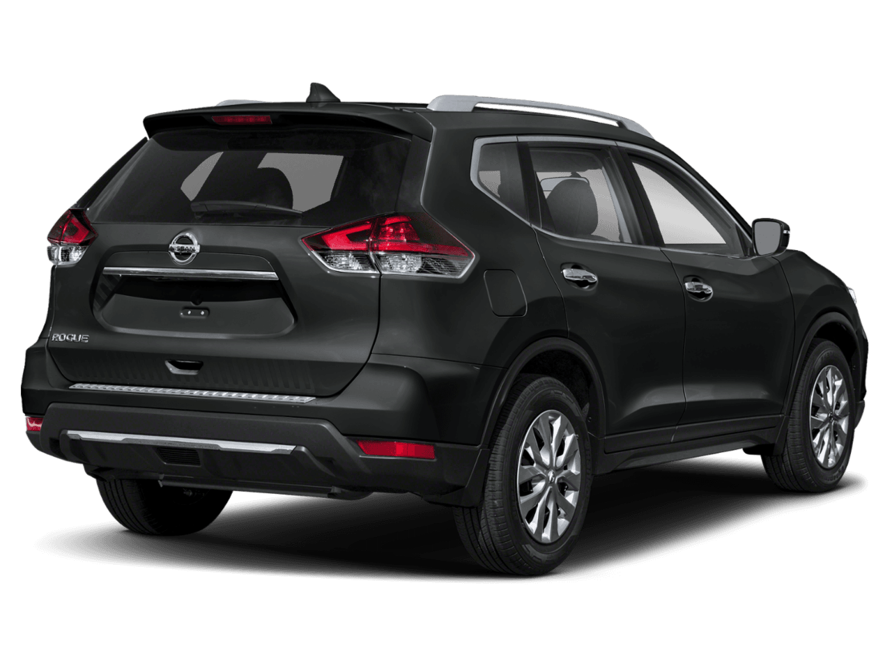 2018 Nissan Rogue S - Rear 3/4, facing to the right