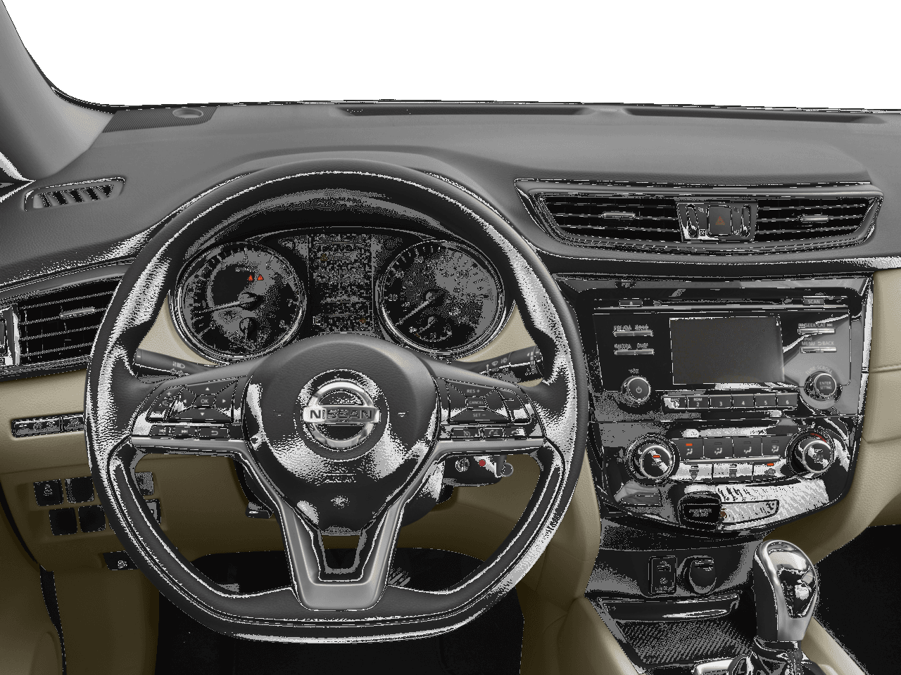 2018 Nissan Rogue SV - Interior Drivers Dash