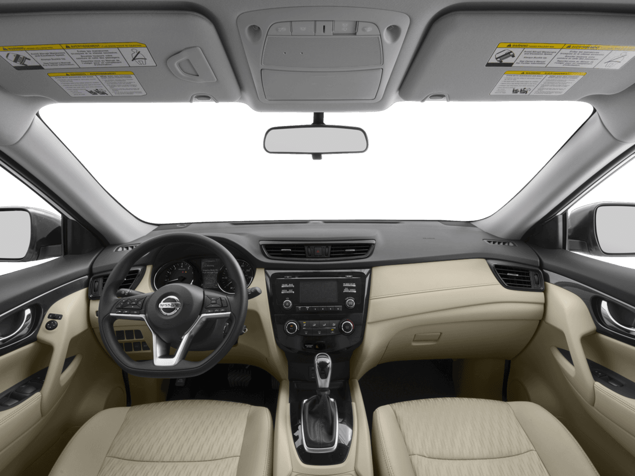 2018 Nissan Rogue SV - Interior Full Dash Basic