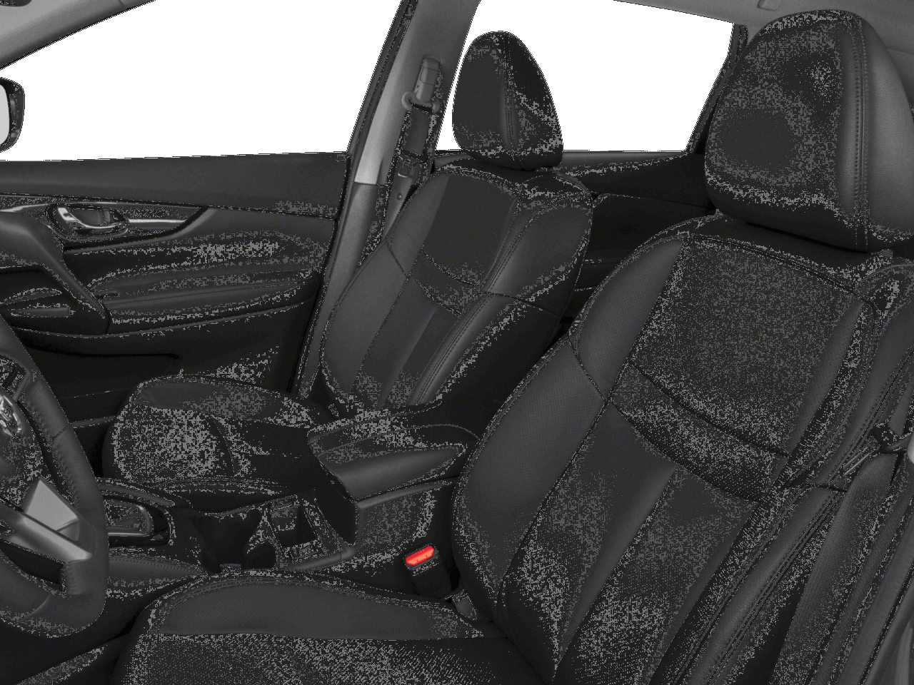 2018 Nissan Rogue SV Hybrid - Interior Driver's Side with Door Open, Front Seat Feature