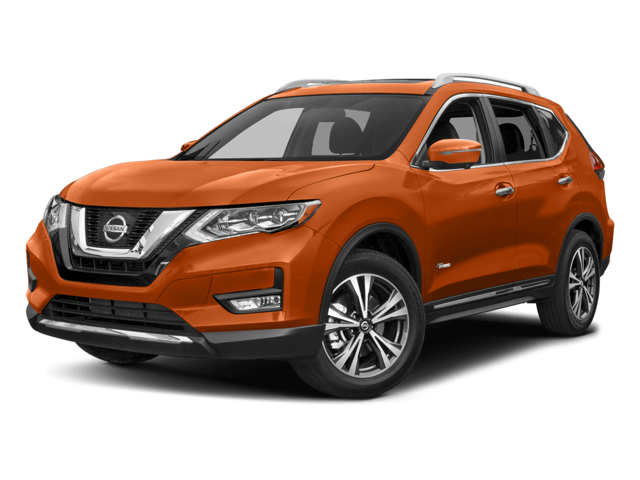 2018 Nissan Rogue SV Hybrid - Front 3/4, facing to the left