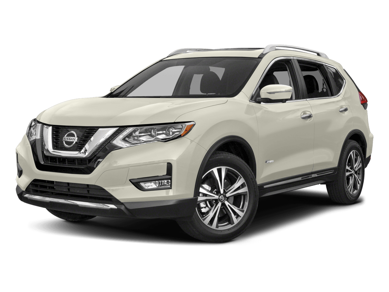 2018 Nissan Rogue SV Hybrid - Front 3/4, facing to the left