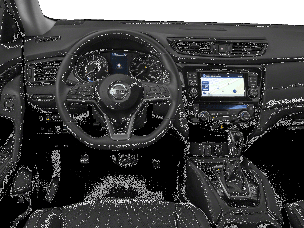 2018 Nissan Rogue SV Hybrid - Interior Drivers Dash