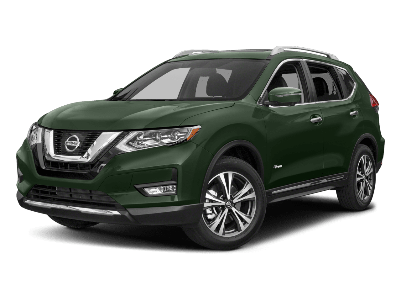 2018 Nissan Rogue SV Hybrid - Front 3/4, facing to the left
