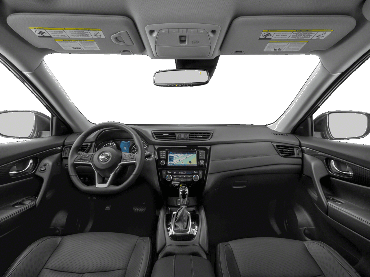 2018 Nissan Rogue SV Hybrid - Interior Full Dash Basic