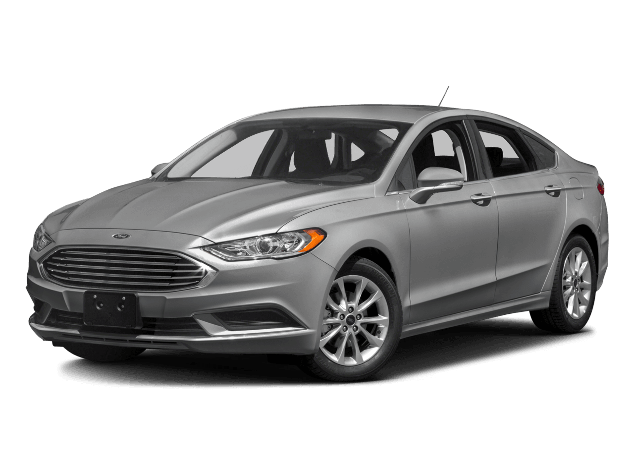 2018 Ford Fusion S FWD - Front 3/4, facing to the left