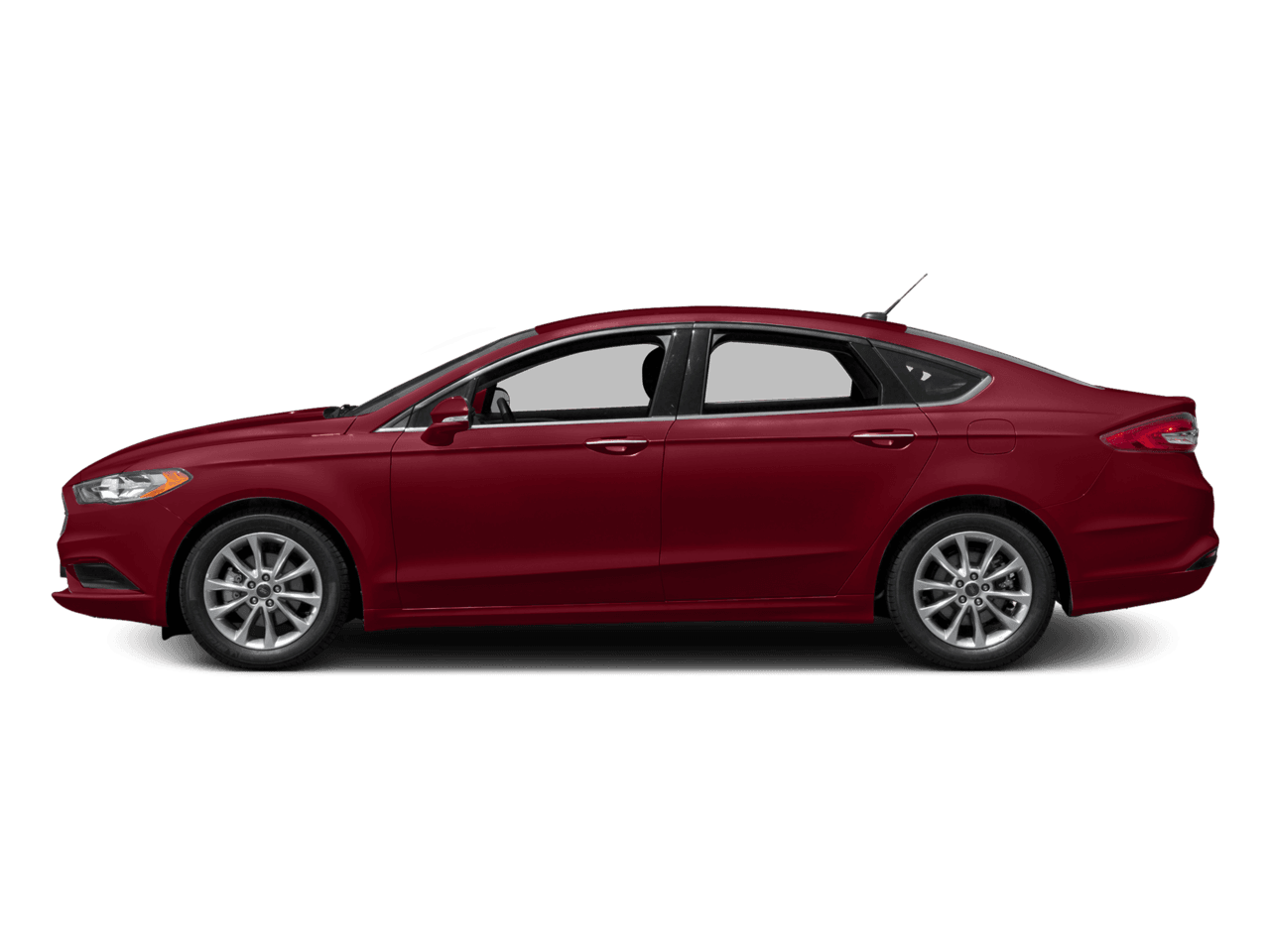 2018 Ford Fusion S FWD - Profile, facing to the left