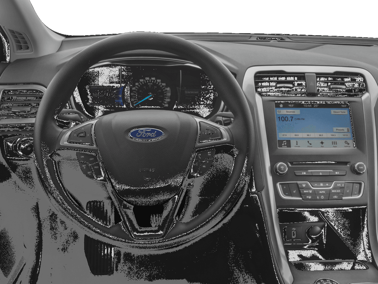 2018 Ford Fusion SE FWD - Interior Drivers Dash