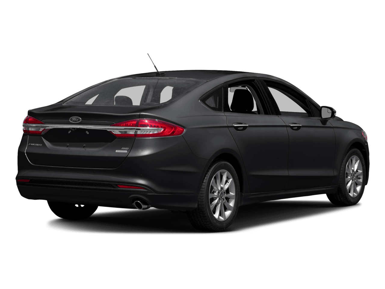 2018 Ford Fusion SE FWD - Rear 3/4, facing to the right