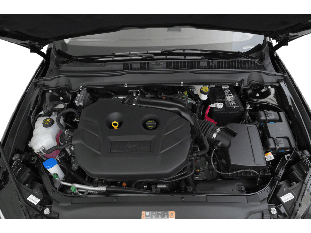 2018 Ford Fusion Titanium FWD - Interior Engine Shot Feature