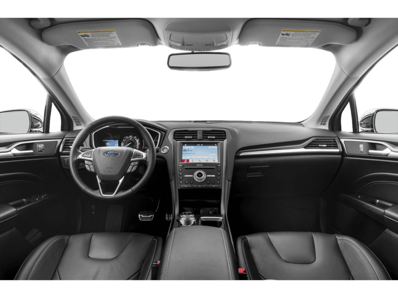 2018 Ford Fusion Titanium FWD - Interior Full Dash Basic