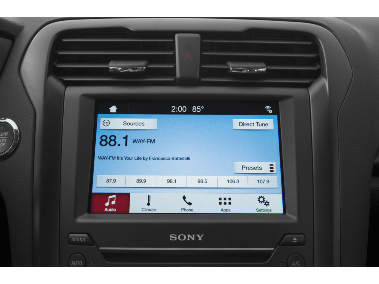 2018 Ford Fusion Titanium FWD - Interior Navigation System