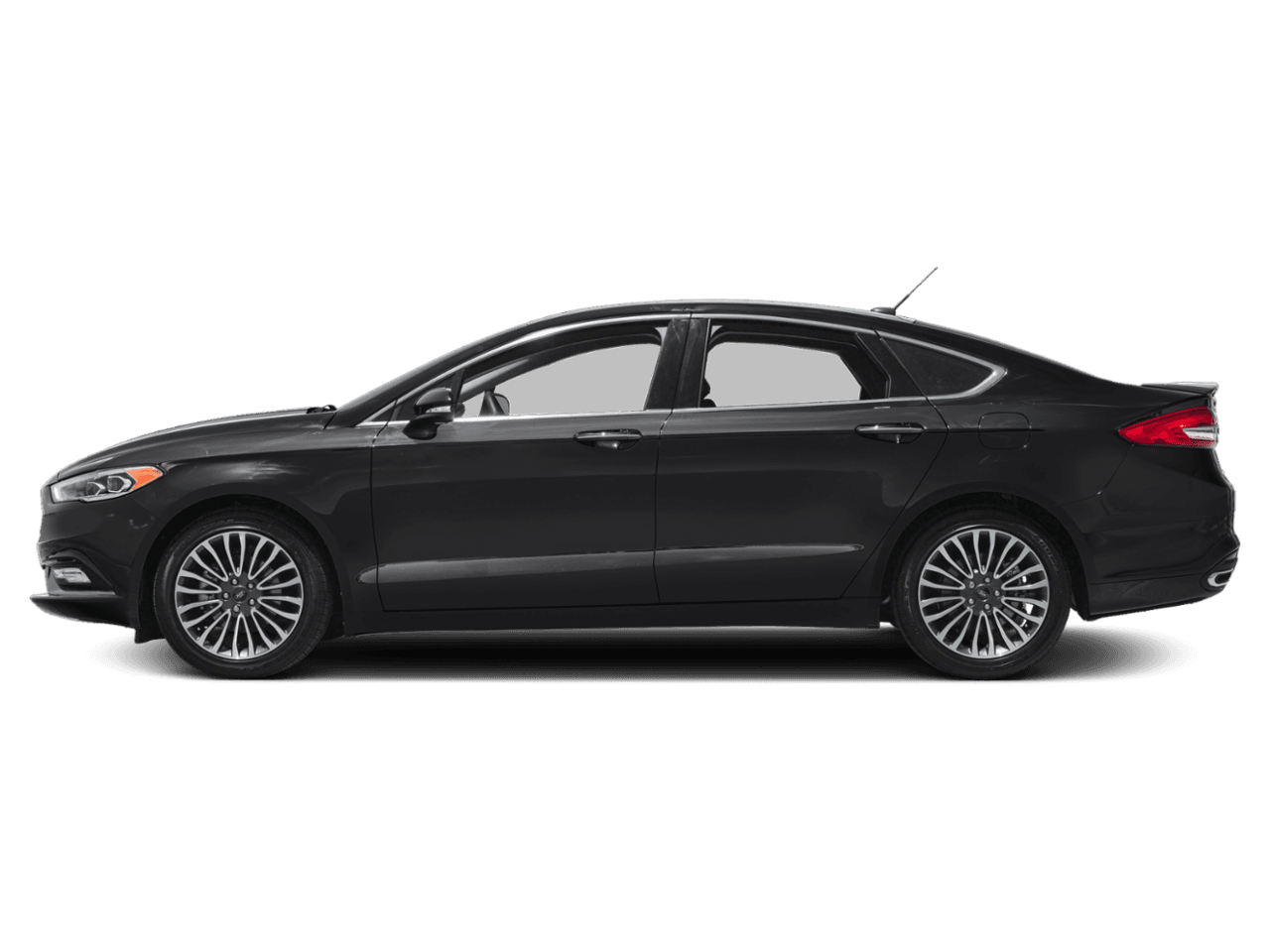 2018 Ford Fusion Titanium FWD - Profile, facing to the left