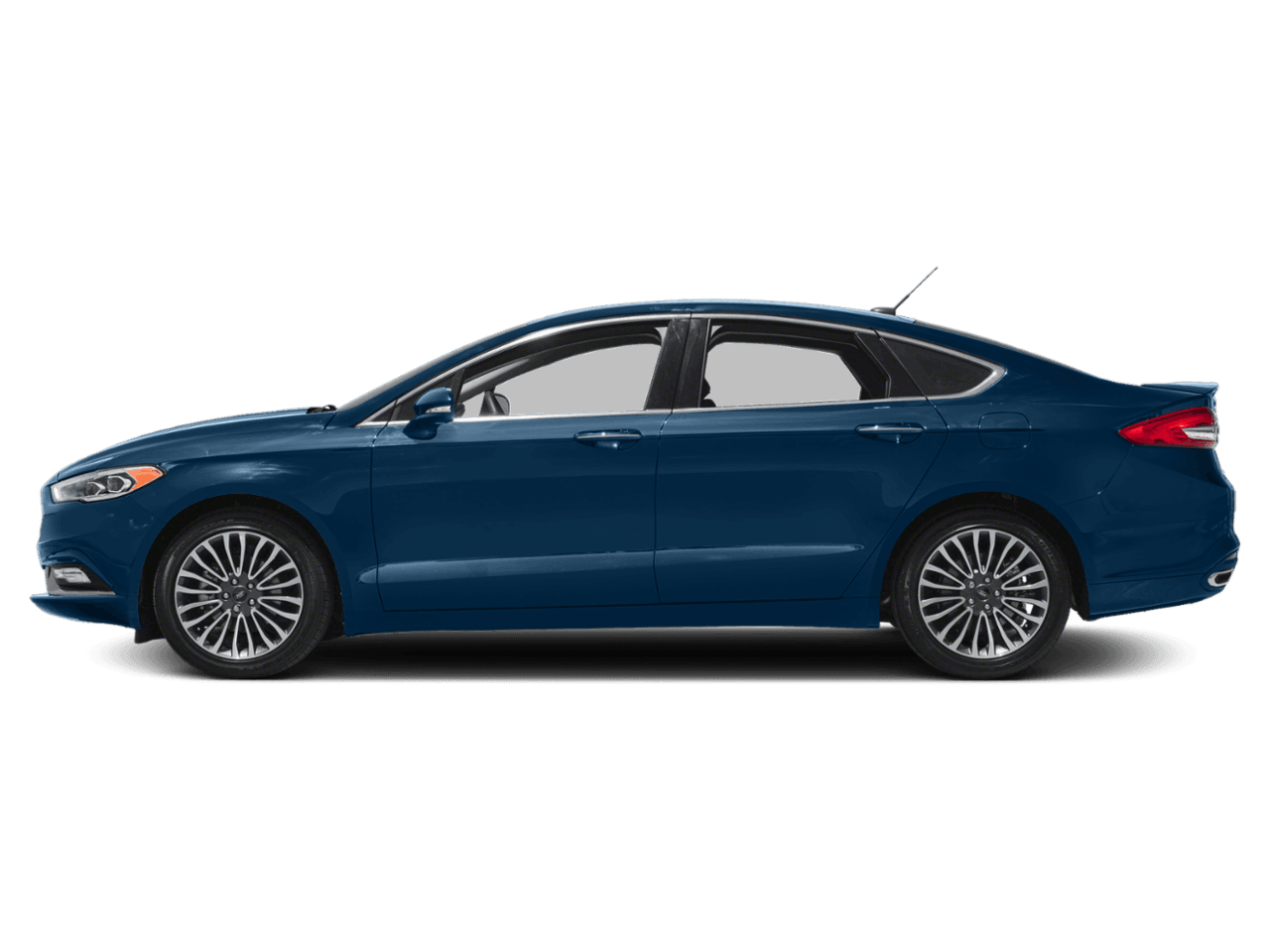 2018 Ford Fusion Titanium FWD - Profile, facing to the left