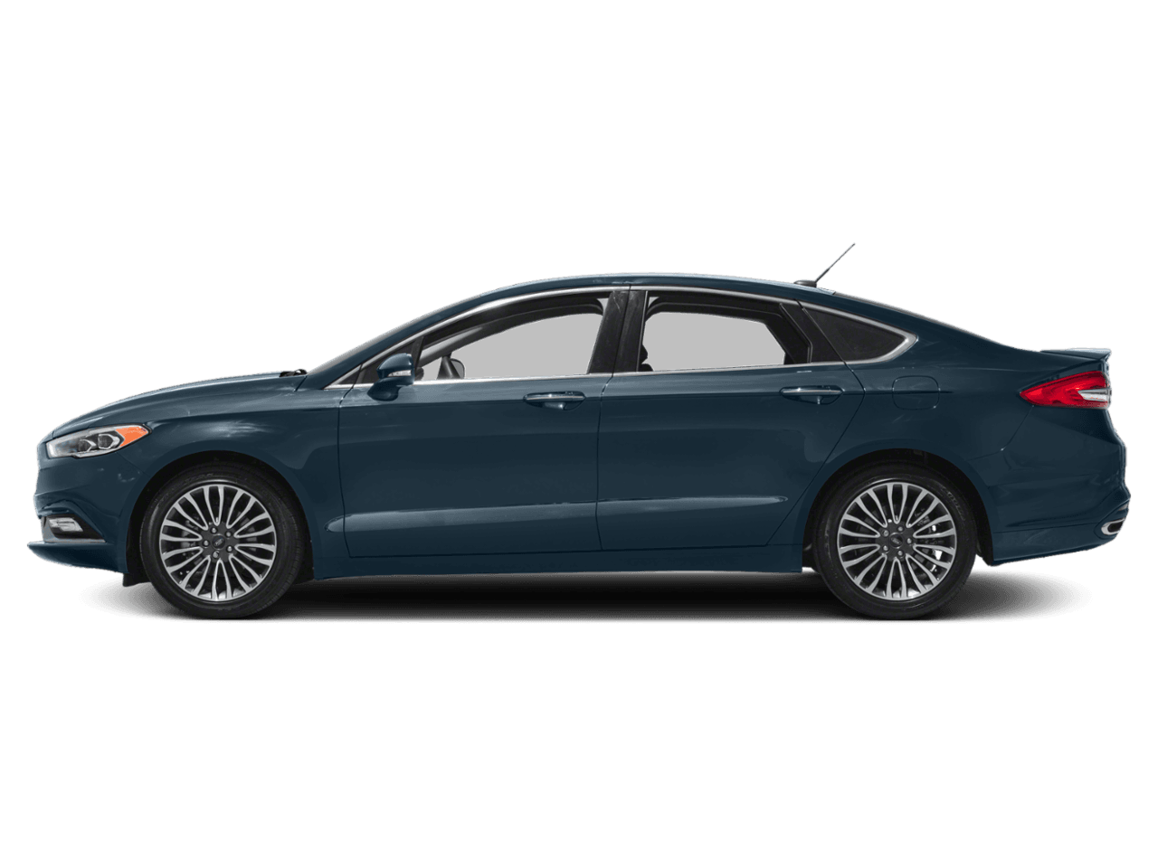 2018 Ford Fusion Titanium FWD - Profile, facing to the left