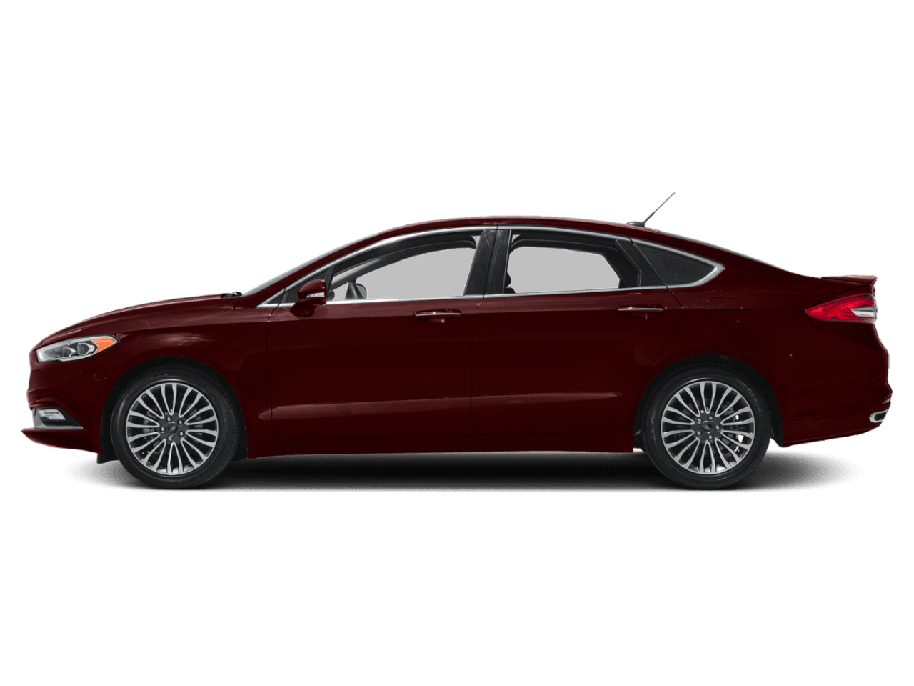 2018 Ford Fusion Titanium FWD - Profile, facing to the left