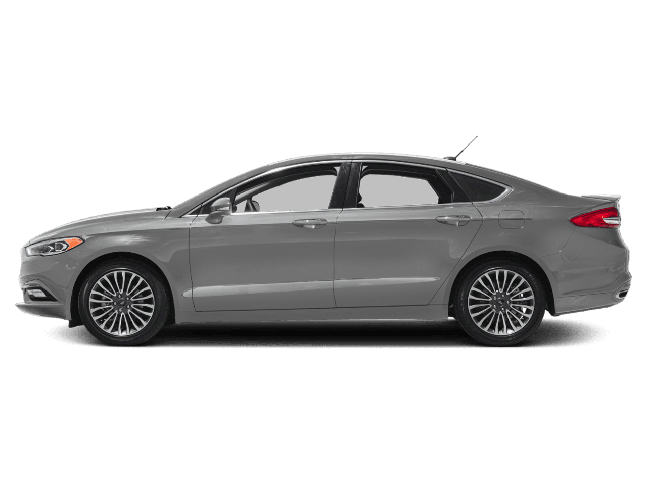 2018 Ford Fusion Titanium FWD - Profile, facing to the left