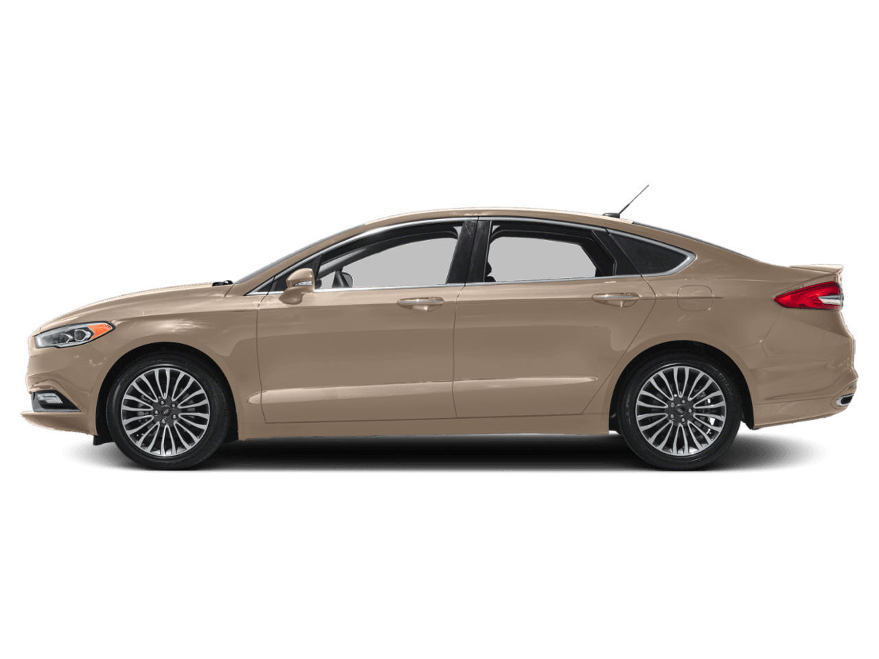 2018 Ford Fusion Titanium FWD - Profile, facing to the left