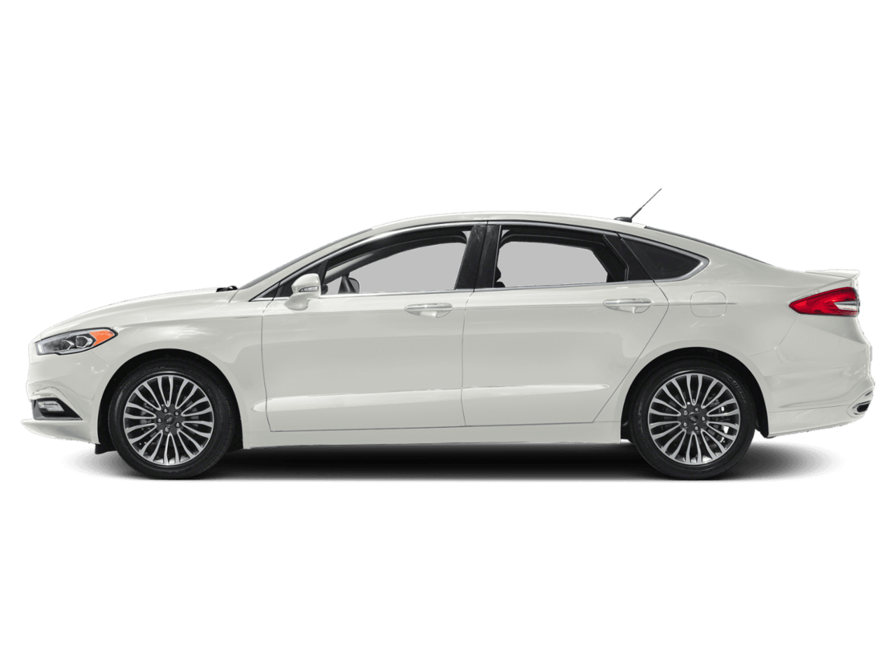 2018 Ford Fusion Titanium FWD - Profile, facing to the left