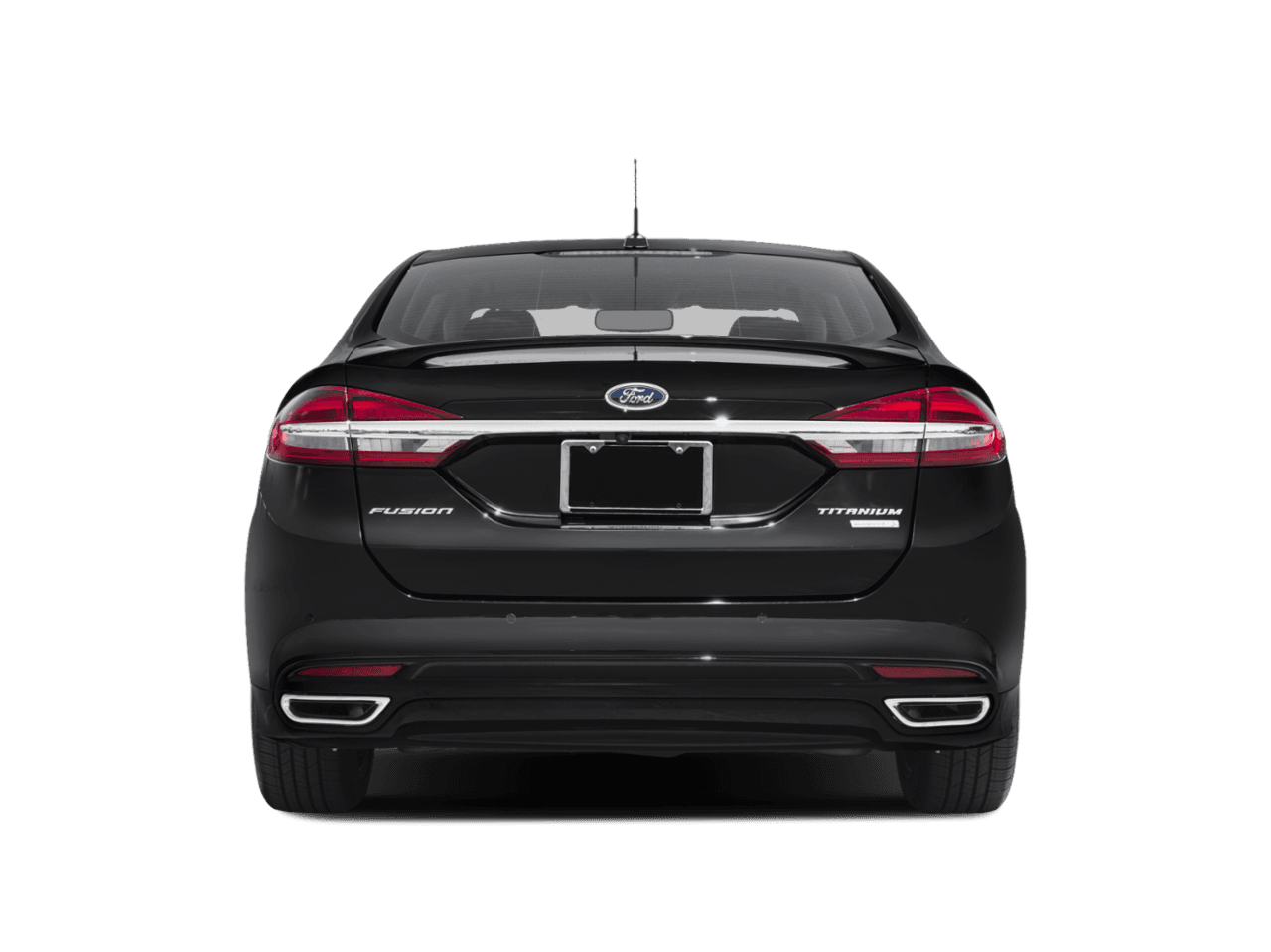2018 Ford Fusion Titanium FWD - Rear (full)