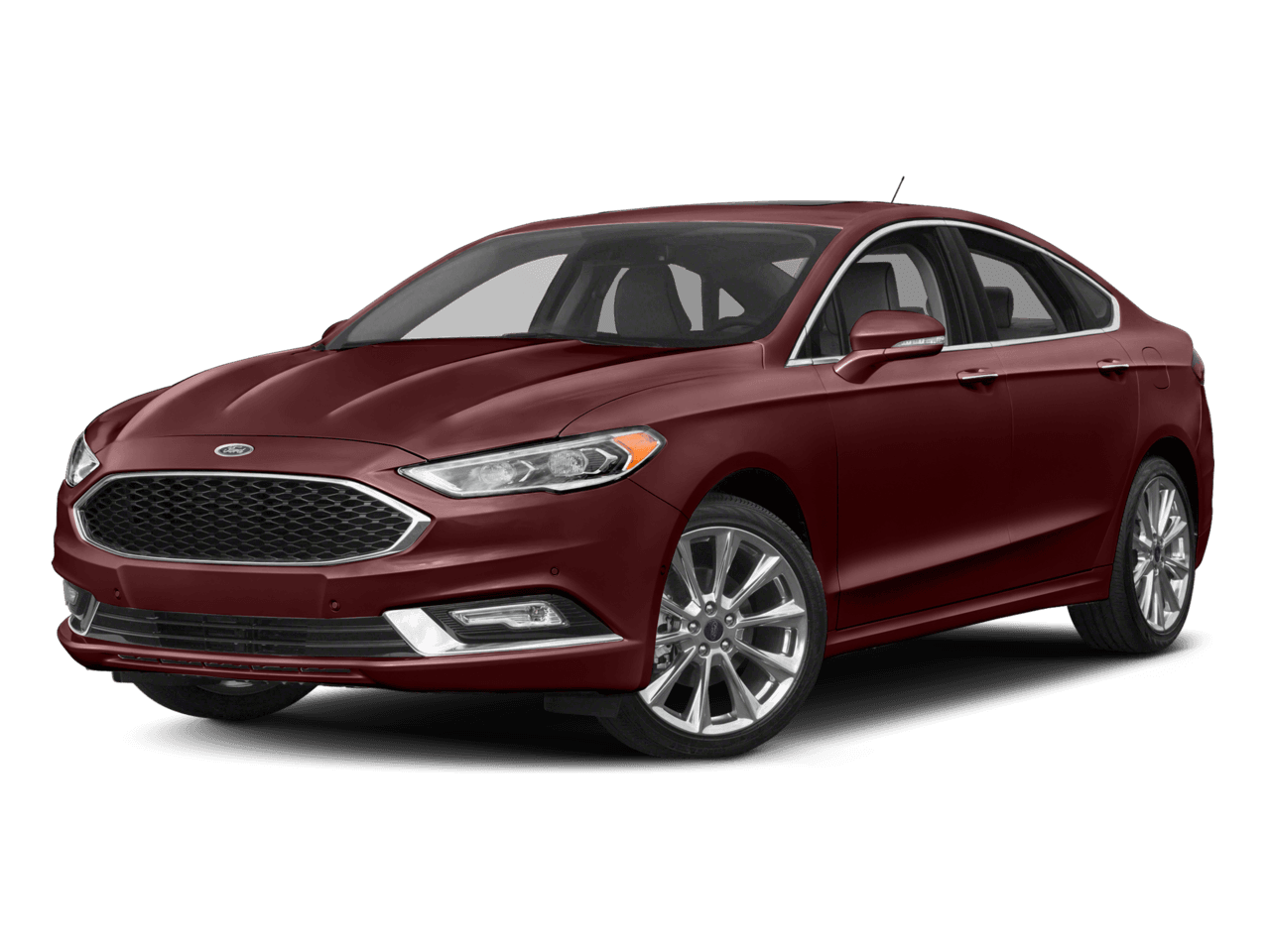2018 Ford Fusion Platinum FWD - Front 3/4, facing to the left