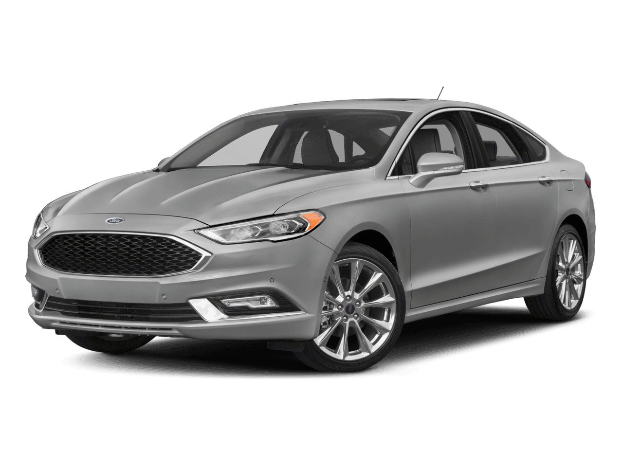 2018 Ford Fusion Platinum FWD - Front 3/4, facing to the left