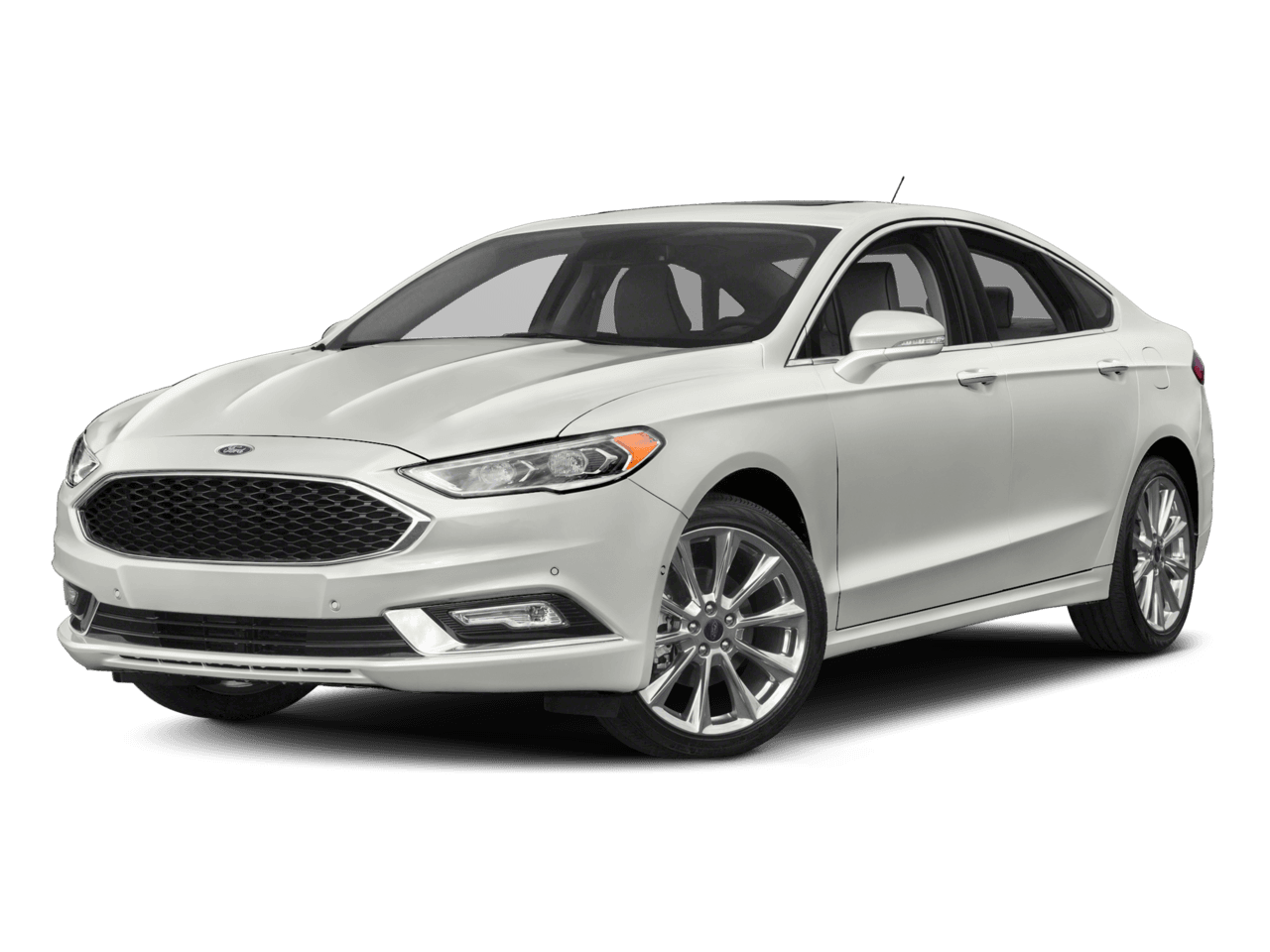 2018 Ford Fusion Platinum FWD - Front 3/4, facing to the left