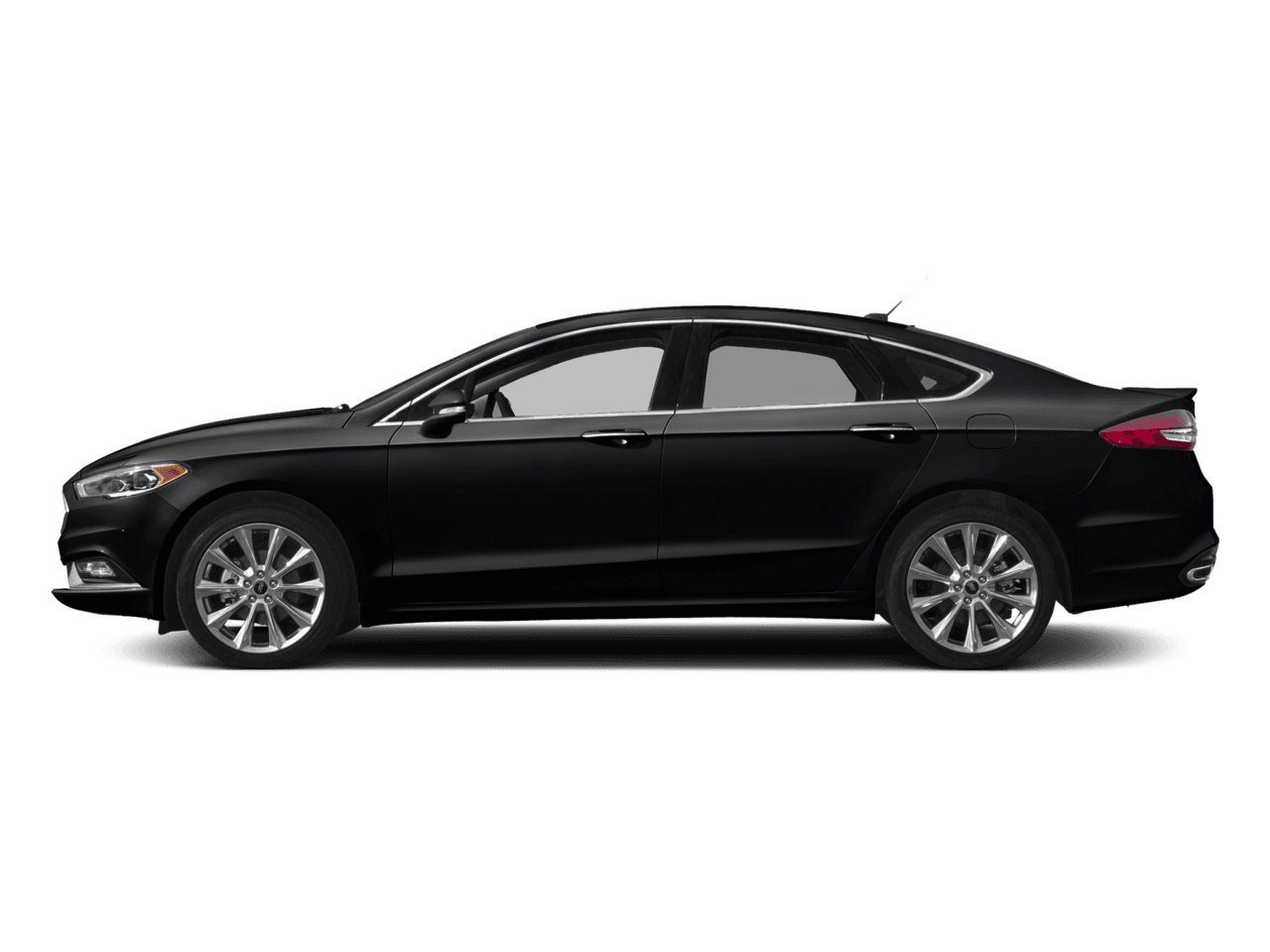 2018 Ford Fusion Platinum FWD - Profile, facing to the left