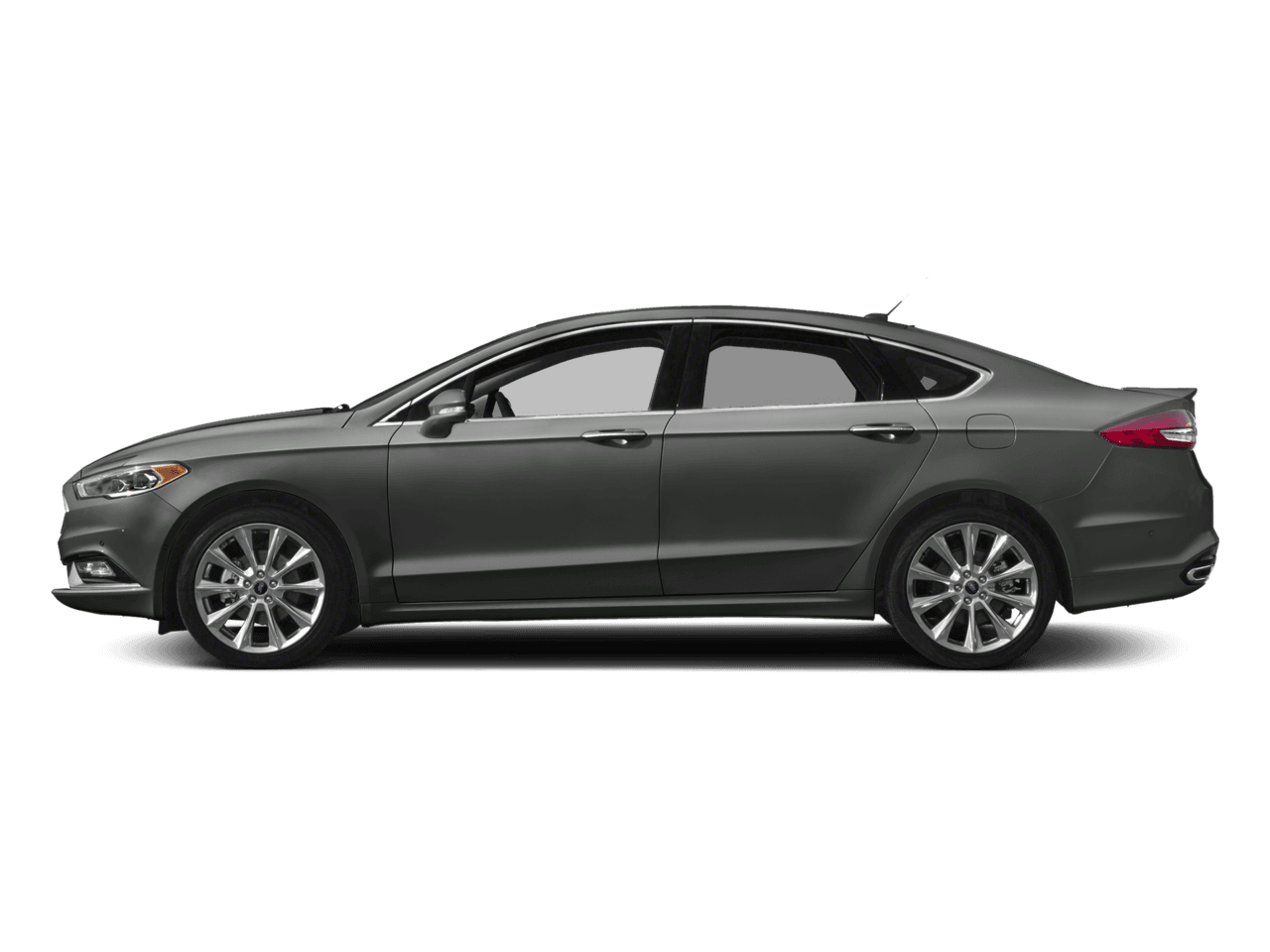 2018 Ford Fusion Platinum FWD - Profile, facing to the left