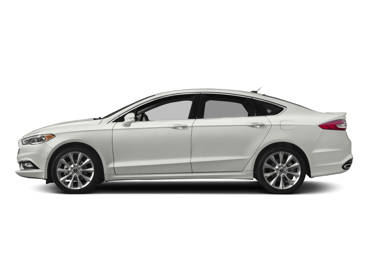 2018 Ford Fusion Platinum FWD - Profile, facing to the left