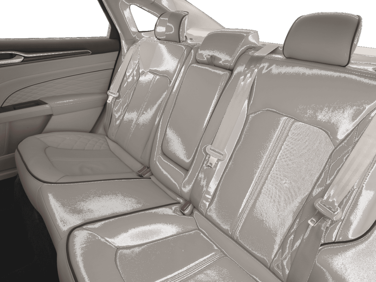 2018 Ford Fusion Platinum FWD - Interior Rear seats