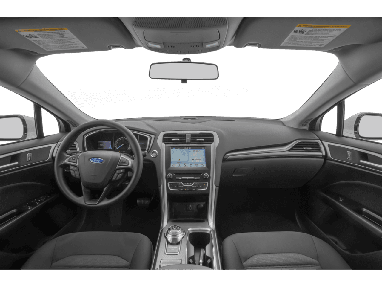 2018 Ford Fusion SE AWD - Interior Full Dash Basic