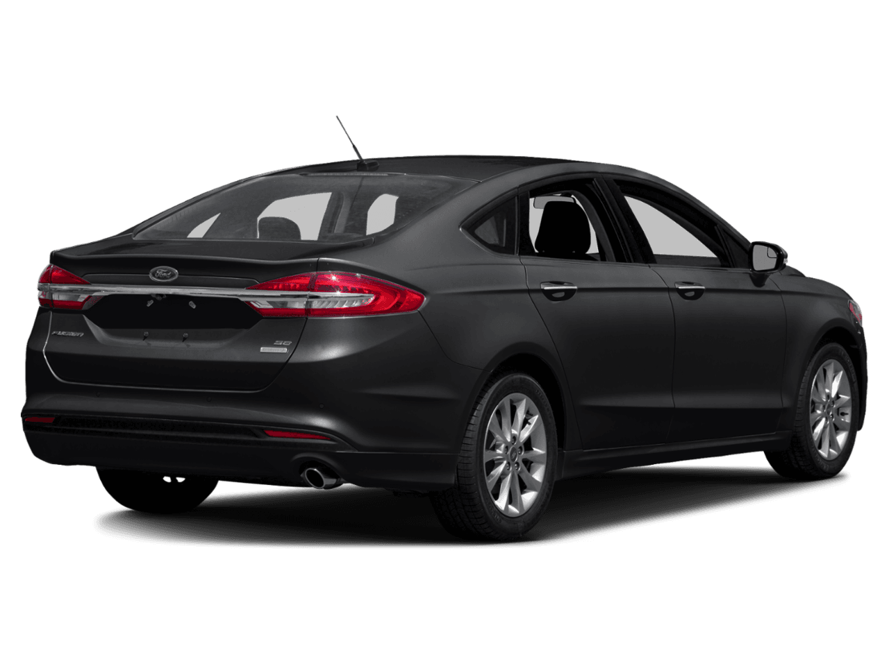 2018 Ford Fusion SE AWD - Rear 3/4, facing to the right