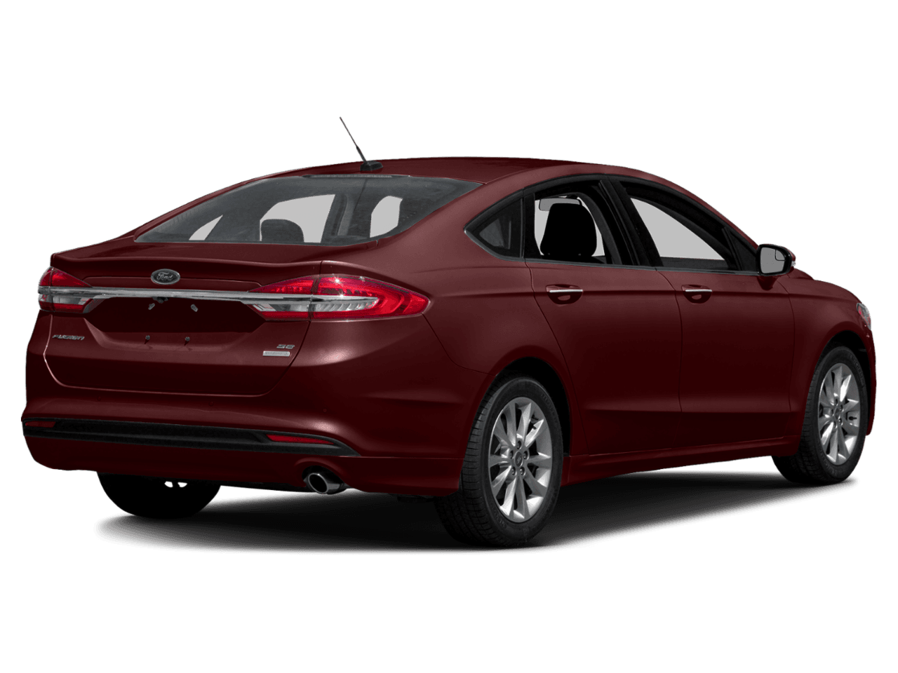 2018 Ford Fusion SE AWD - Rear 3/4, facing to the right
