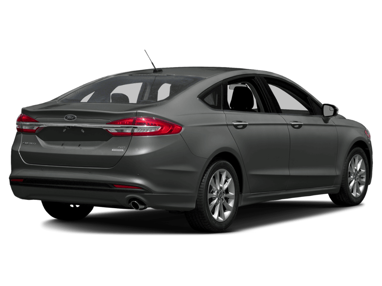 2018 Ford Fusion SE AWD - Rear 3/4, facing to the right