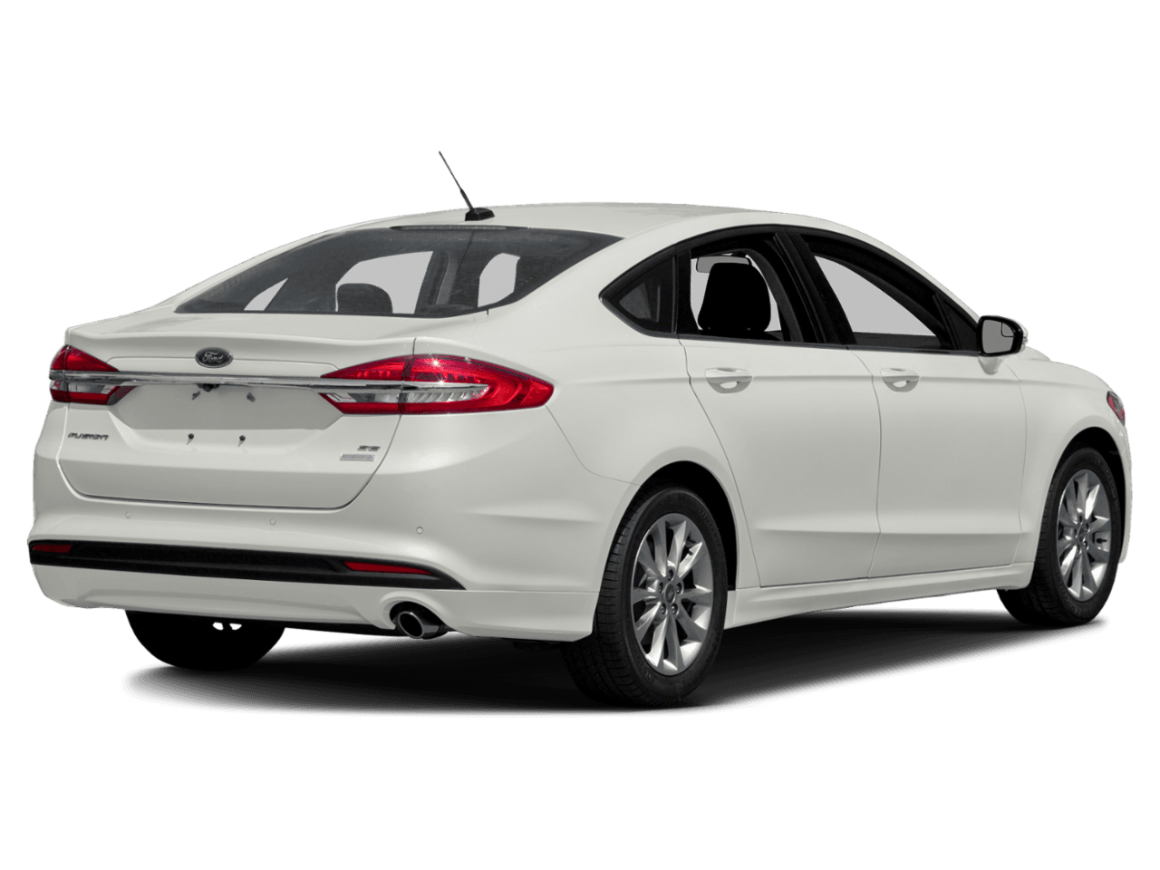2018 Ford Fusion SE AWD - Rear 3/4, facing to the right