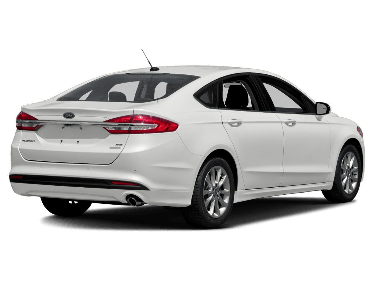 2018 Ford Fusion SE AWD - Rear 3/4, facing to the right